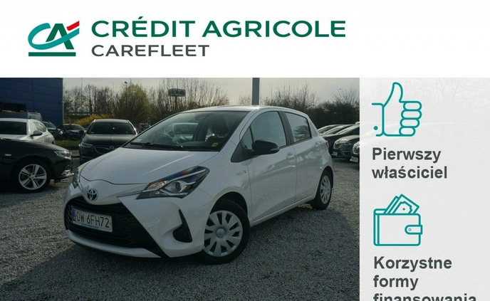 toyota yaris Toyota Yaris cena 48400 przebieg: 99445, rok produkcji 2019 z Knurów